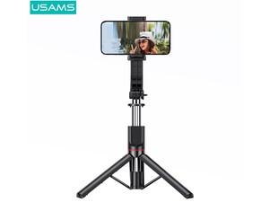 مونوپاد و سه پایه گوشی موبایل با حداکثر ارتفاع 1.13 متری یوسامز USAMS US-ZB256 Wireless Selfie Stick