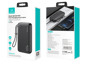 قیمت پاوربانک 20000 میلی آمپر ساعت یوسامز USAMS US-CD168 powerbank 20000mah Fast Charging