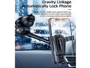 Usams US-ZJ056 Metal Stretchable Gravity Car Holder