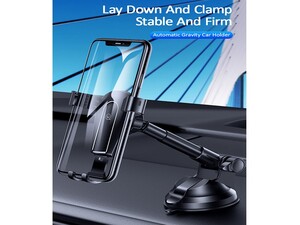 Usams US-ZJ056 Metal Stretchable Gravity Car Holder