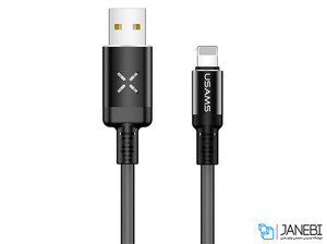 کابل لایتنینگ یوسامز Usams U16 Volume Control Led Lightning Cable 1m