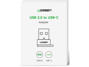 قیمت آداپتور یوگرین Ugreen US280 50568 usb a male to usb c female adapter đen