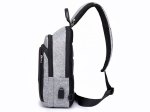 کوله تک بند یو اس بی دار بنج BANGE BG-1911 Single strap backpack