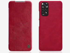 قاب کتابی گوشی شیائومی ردمی نوت 11 نیلکین Nillkin Qin Series Leather case Xiaomi Redmi Note 11 (Global, 4G)