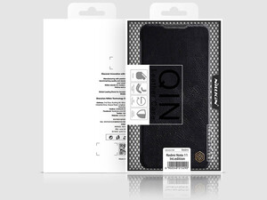 قاب کتابی گوشی شیائومی ردمی نوت 11 نیلکین Nillkin Qin Series Leather case Xiaomi Redmi Note 11 (Global, 4G)