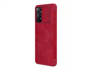 کیف نیلکین شیائومی Nillkin Xiaomi Redmi Note 11 Pro 4G (Global)/Note 11 Pro 5G (Global)/Note 11 Pro Plus 5G (India)/Note 11E Pro 5G Qin Pro Leather Case