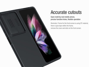 قاب سیلیکونی نیلکین سامسونگ NILLKIN Samsung Galaxy Z Fold 4 5G CamShield Silky Silicone Case