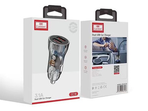 قیمت شارژر فندکی دو پورت ارلدام Earldom CC18 Dual USB Car Charger