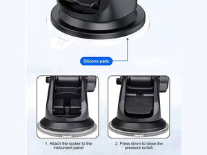 بهترین هولدر موبایل ارلدام  Earldom ET-EH144 Mobile phone In-car holder