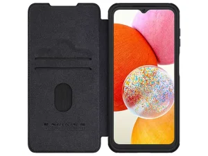 قاب محافظ سامسونگ آ 14 نیلکین Nillkin Samsung Galaxy A14 4G Qin Pro leather case