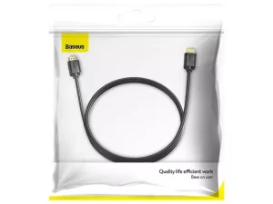 کابل اچ‌دی‌ام‌آی به اچ‌دی‌ام‌آی دو متری بیسوس Baseus HDMI 2.0 cable 4K 60 Hz 3D HDR 18 Gbps CAKGQ-B01