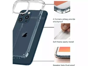 قاب ژله ای شفاف آیفون 13 پرو برلیا Berlia model gel cover suitable for iPhone 13 Pro