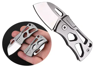 چاقو آنباکسینگ تاشوی قابل آویز به دسته کلید Self-Defense Knife Portable Keychain Unpacking Express Knife