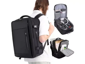 کوله پشتی لپ تاپ 15.6 اینچ سفری یو اس بی دار بنج BANGE BG-1801 Waterproof Multifunctional Laptop Backpack