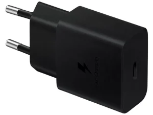 شارژر اصلی فست شارژ 15 وات سامسونگ همراه با کابل دو سر تایپ سی یک متری Samsung 15W Type-C With Type-C Cable