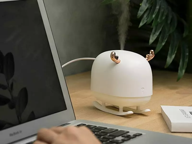 رطوبت ساز و چراغ خواب سوتینگ Sothing Deer humidifier &amp; light