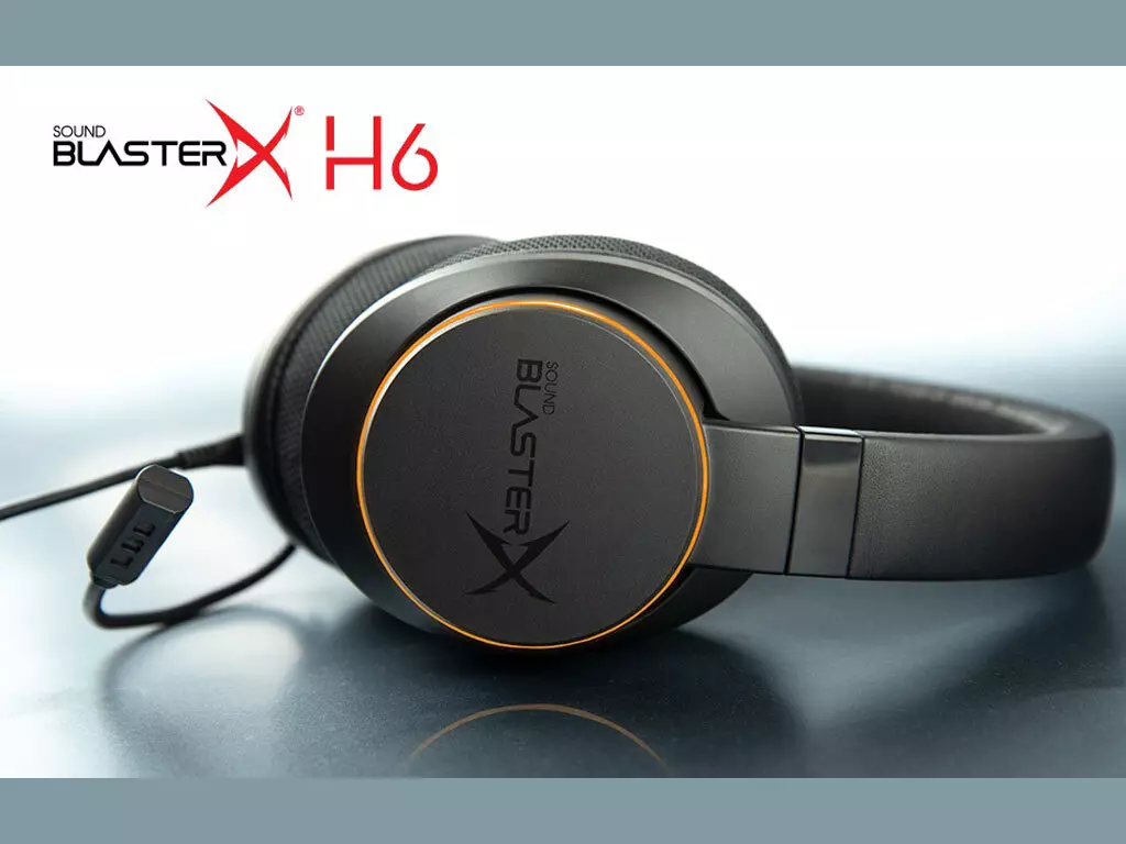 هدست گیمینگ سیمی کریتیو CREATIVE HEADSET SOUND BLASTERX H6