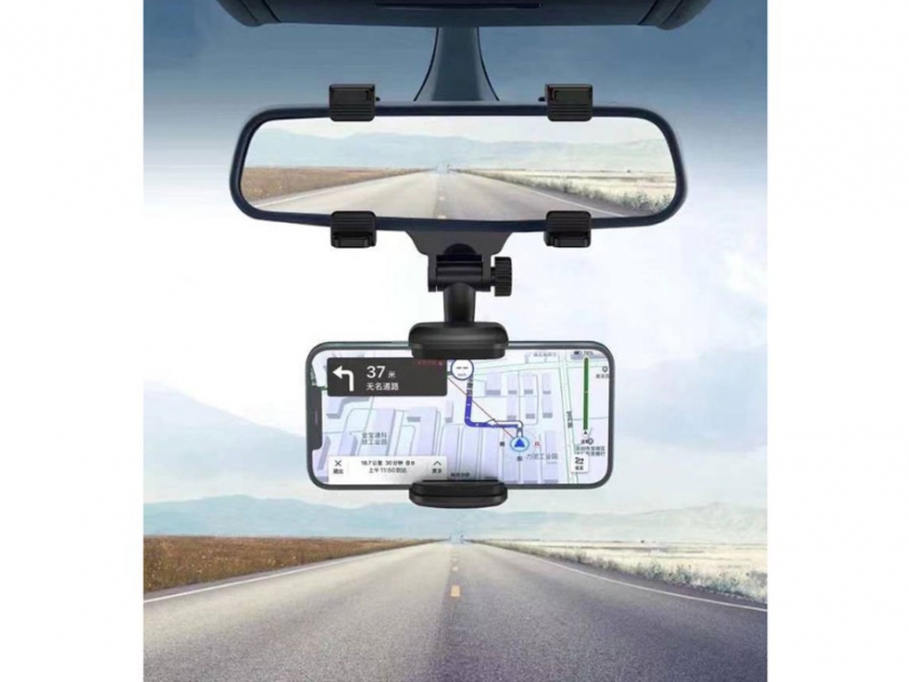 پایه نگه‌دارنده موبایل آینه‌ای خودرو ایکس‌او XO car holder for rearview mirror C70