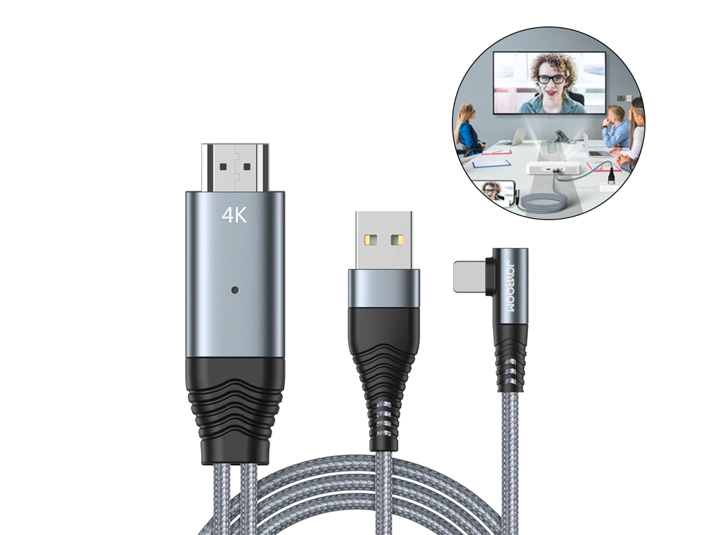 کابل لایتنینگ به اچ دی ام آی جویروم Joyroom Lightning to HDMI SY-35L1