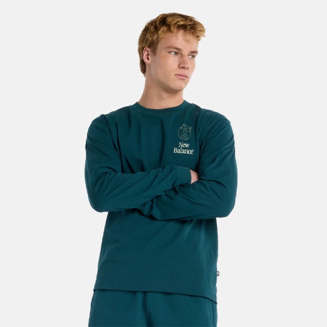 تیشرت آستین بلند مردانه نیوبالانس newbalance
