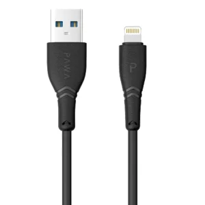 شارژر ماشین جامد دو درگاه USB 2.4A با کابل لایتنینگ