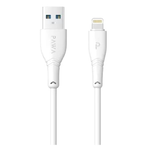 3A شارژ سریع USB-A به کابل PVC لایتنینگ 1.2 متر/4 فوت  آیفونی پاوا