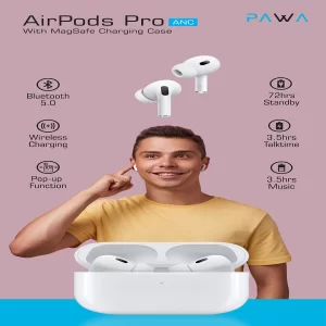 Airpods 2 PRO (نسل دوم) ANC با جعبه شارژ Magsafe h,h