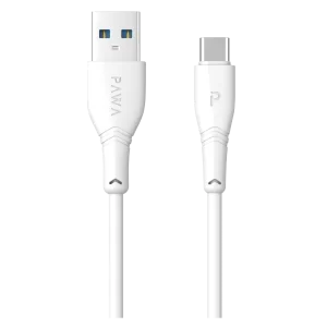 کابل PVC شارژ سریع 3A USB-A به Type-C 1.2m4ft