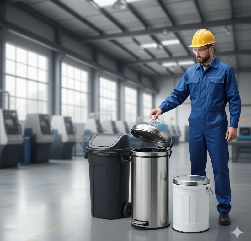 فروش عمده سطل زباله پلاستیکی