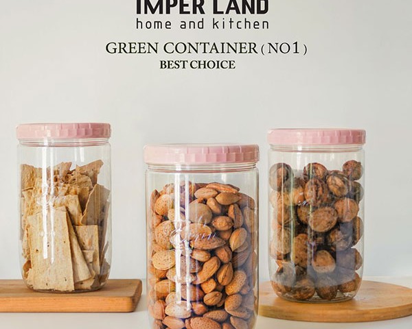 بانکه حبوبات گرد گرین امپرلند پلاست