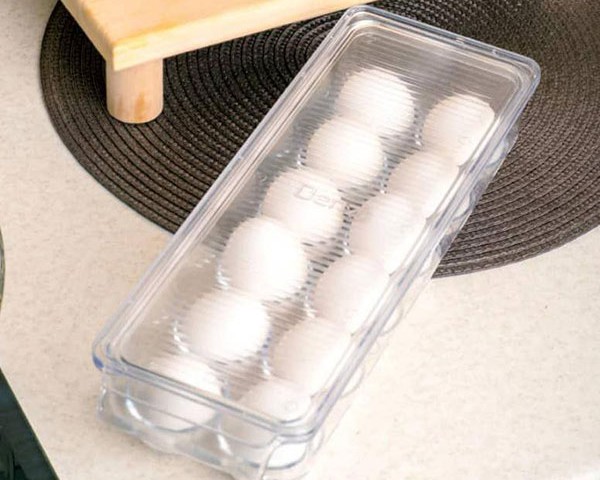 جا تخم مرغی شفاف دنزی پلاستیک