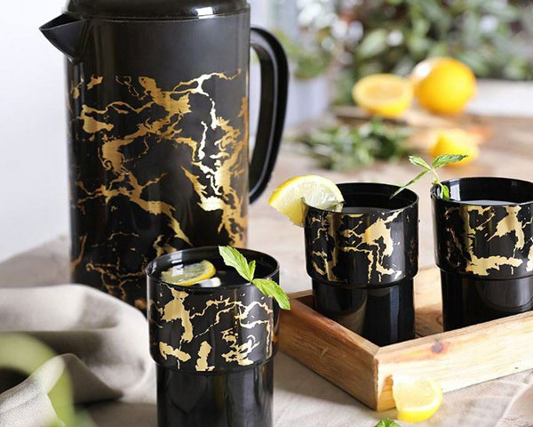 پارچ و لیوان مدل ایکیا رزمن پلاستیک