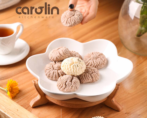 شیرینی خوری سرامیکی لاله کارولین