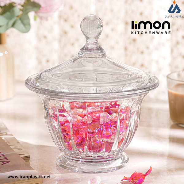 شکلات خوری شیشه ای لیمون 2431
