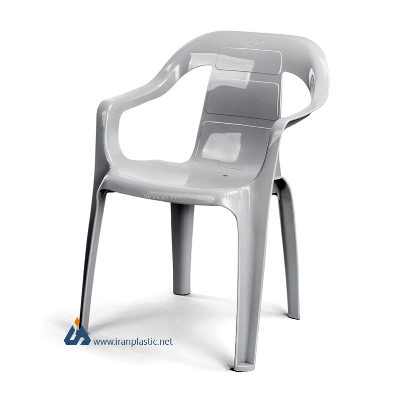 صندلی پلاستیکی دسته دار سولارا پولاد پلاستیک 209