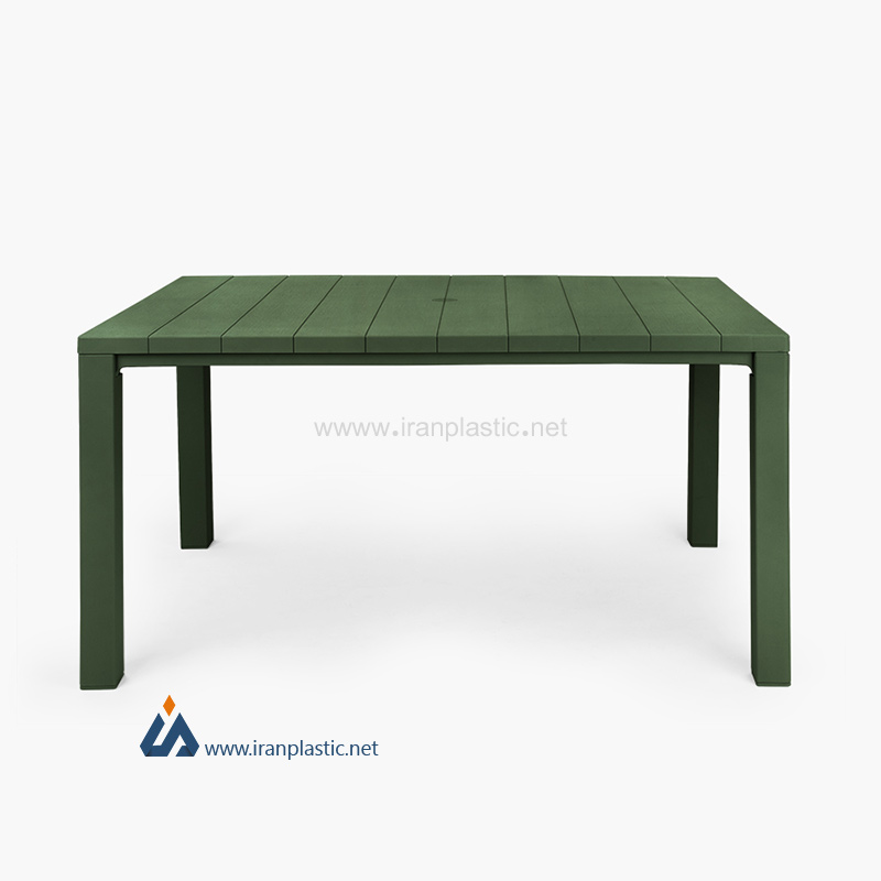 میز نهارخوری شش نفره جاسمین پولاد پلاستیک 1060