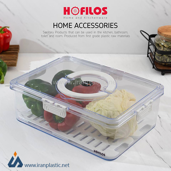 باکس نظم دهنده شفاف هوفیلوس پلاستیک