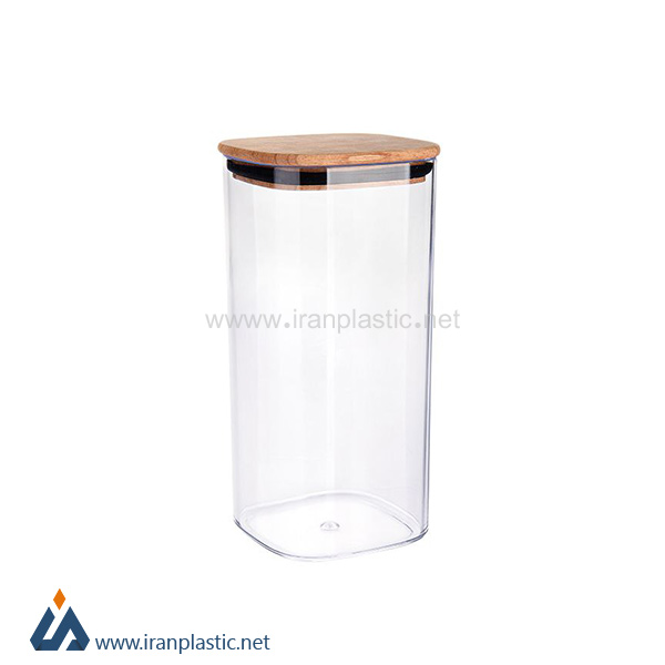 بانکه قهوه باریستا درب چوبی آریسام پلاستیک 264