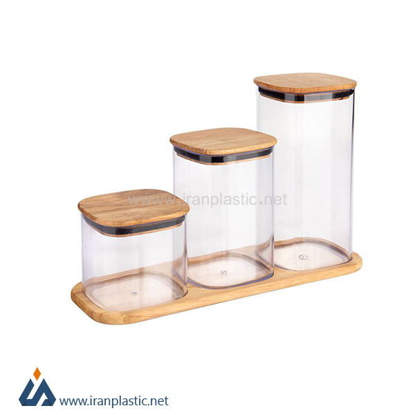 ست استند دار بانکه حبوبات باریستا آریسام پلاستیک 267