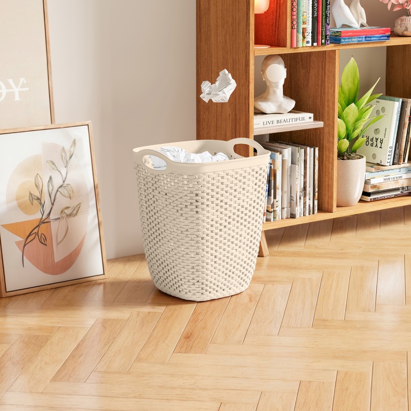 سطل کاغذ مربع ایکی هوم پلاستیک 1130