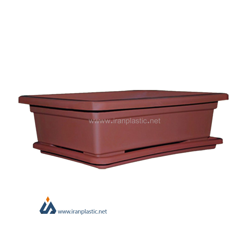 گلدان بزرگ سبزیجات گلسرخ پلاستیک