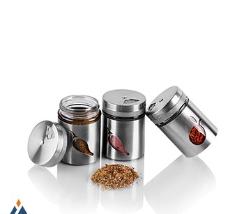 ادویه پاش سه کاره زیباسازان پلاستیک