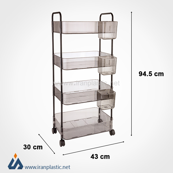 ترولی بزرگ لیمون پلاستیک کد 2422