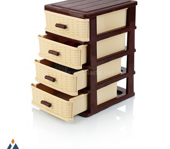 مینی دراور 4 طبقه آریا هومکت پلاستیک