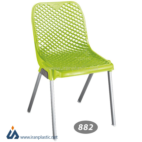 صندلی پلاستیکی دسته دار ناصر پلاستیک کد 882