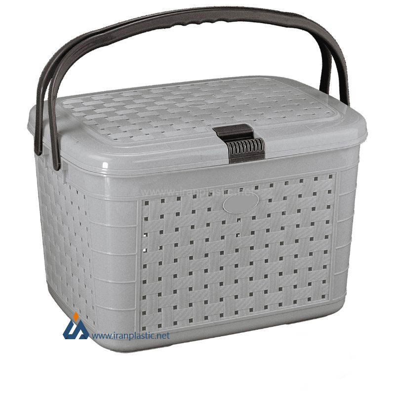 سبد پیک نیک گلرنگ ناصر پلاستیک