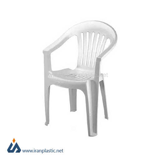 صندلی پلاستیکی دسته دار ناصر پلاستیک کد 855