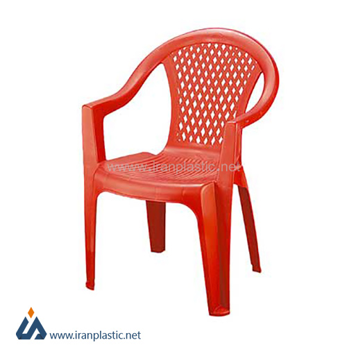 صندلی پلاستیکی دسته دار ناصر پلاستیک کد 871