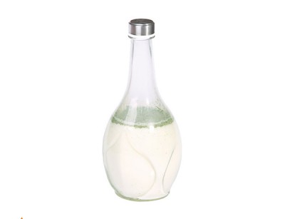 بطری دوغ خوری درب استیل لیمون پلاستیک