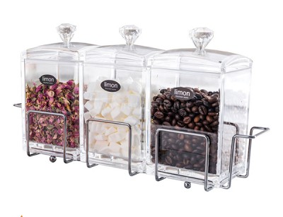 ست قند و شکر اکریلیک 3 عددی